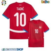 Maglie da calcio Serbia Dusan Tadic #10 Prima Maglia Europei 2024 Manica Corta